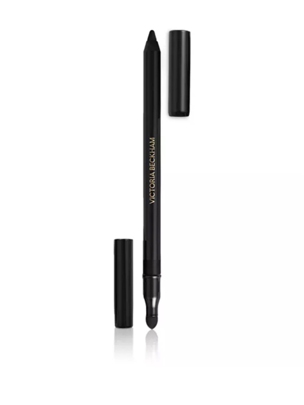 Victoria Beckham Black Saint Xepini Liner Pencil with Built-In Smudger New